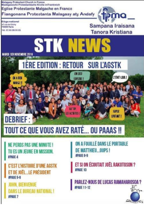 STK News : 1ère édition – Retour sur l’AGSTK