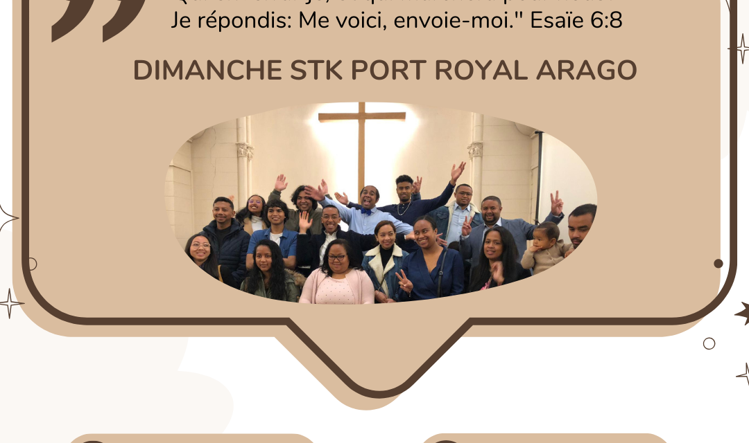 Dimanche STK Port-Royal Arago 29 octobre