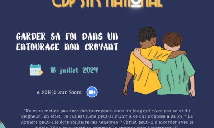 Cellule de Prière Nationale STK FPMA – 18 juillet 2024