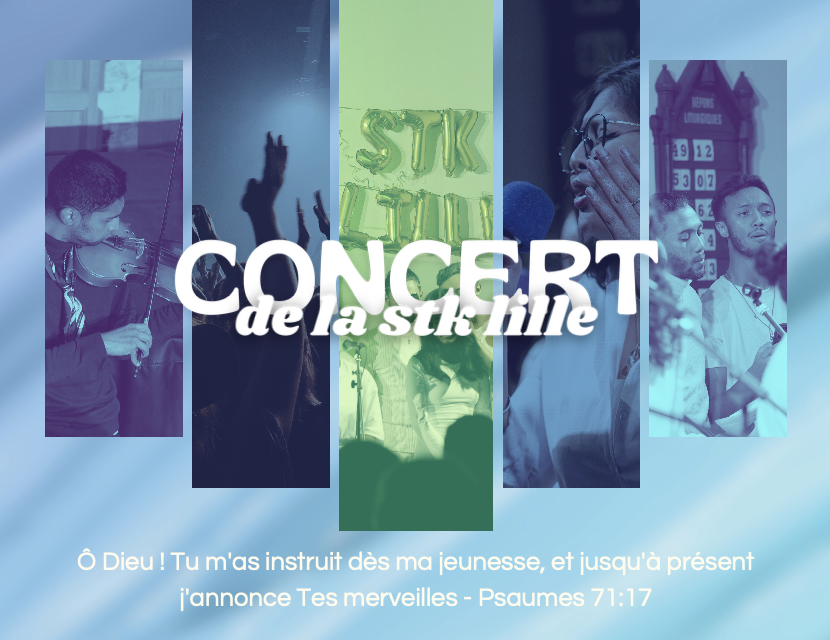 Concert 25 ans STK Lille – Samedi 18 janvier