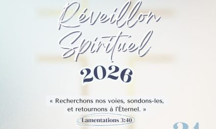 RÉVEILLON SPIRITUEL 2026 – 31 décembre 2025