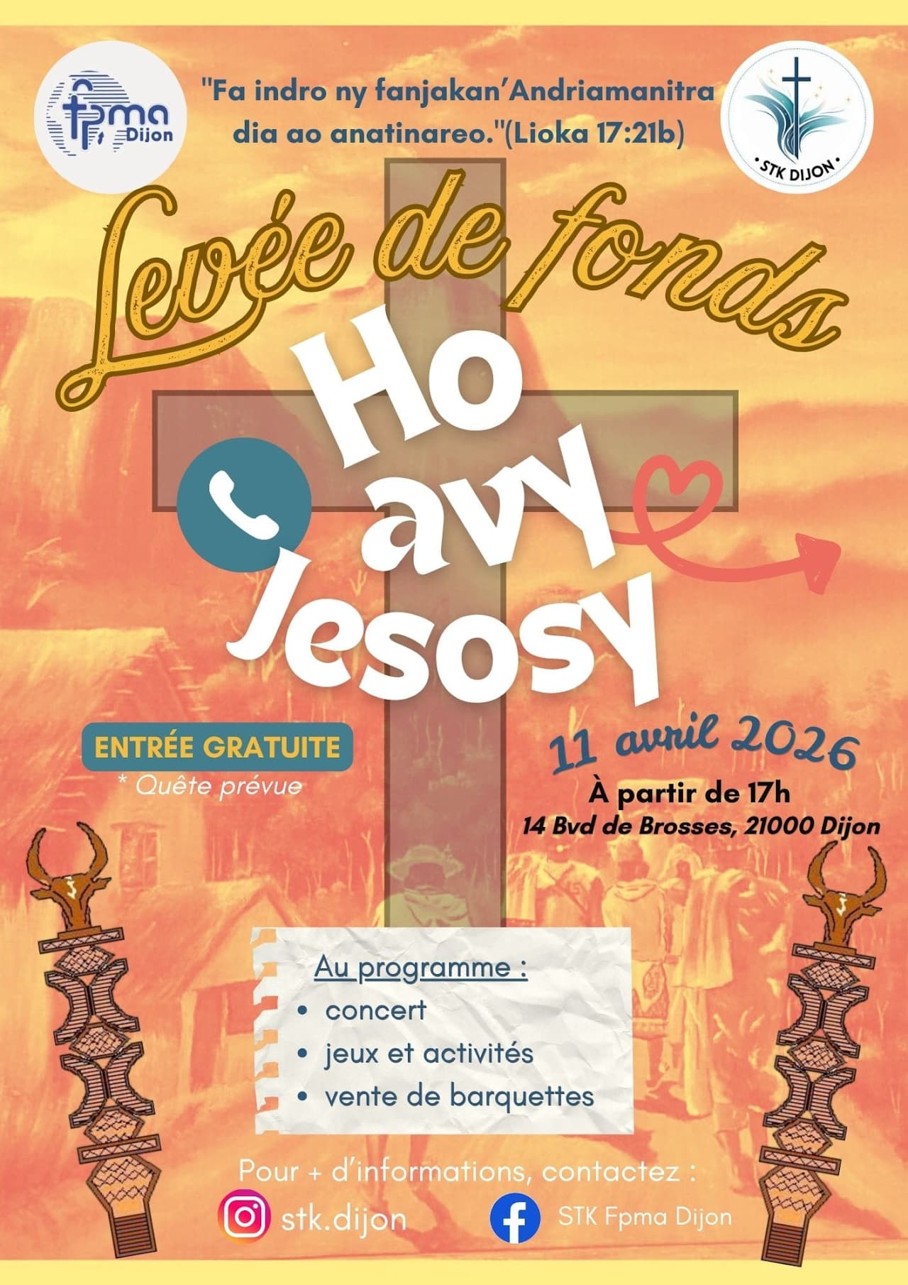 11.04.2026 Levée de fond de la STK Dijon