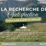 [STK Paris] VDJ - 25 septembre 2026 - À la recherche de la satisfaction